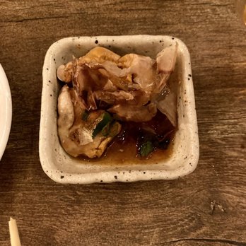 Chome - Ankimo (monkfish liver w ponzu) hearty and flavorful but not overpowering! - Izakaya Near Me - San Francisco, California
