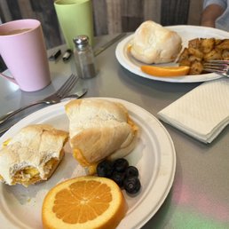 Pulled Pork Breakfast Sandwich
