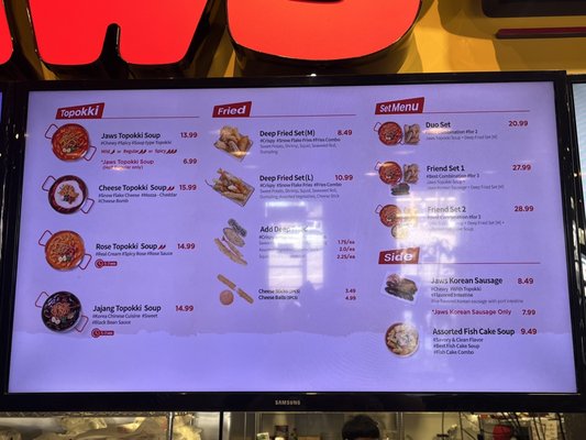 Menu photo 8 Jaws Express San Diego, CA