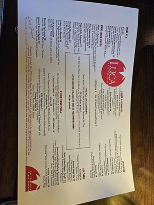 Menu photo 4 Luca Denver, CO