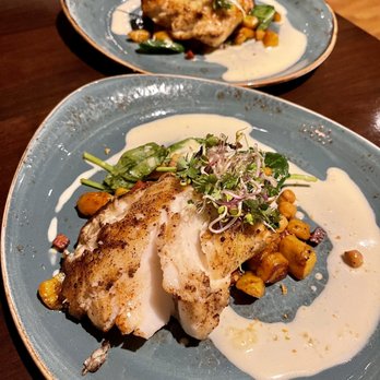 Marina Kitchen - Chilean Sea Bass dinners were HEAVENLY - New American Near Me - San Diego, California Marina Kitchen - Chilean Sea Bass dinners were HEAVENLY - New American Near Me - San Diego, California