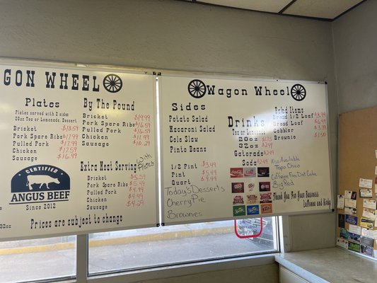 Menu photo 2 Wagon Wheel BBQ Ozona, TX