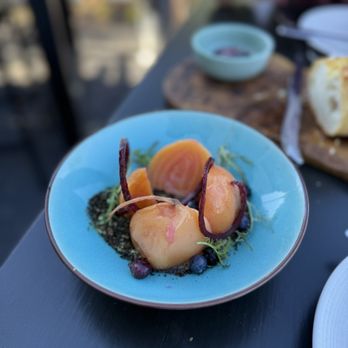In Bloom - Beet and avocado - New American Near Me - Paso Robles, California In Bloom - Beet and avocado - New American Near Me - Paso Robles, California