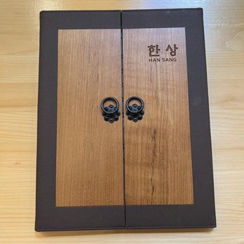 Han Sang - Super cute menu - Korean Near Me - Millbrae, California