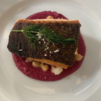 Claudette - Pan Seared Salmon - French Near Me - New York, New York Claudette - Pan Seared Salmon - French Near Me - New York, New York