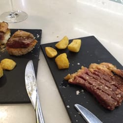 La Quinta del Monje - Riquísimo solomillo con foie y chuletón. Recomendado al 100%