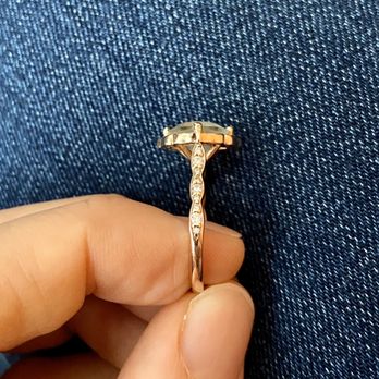 Elson's Goldsmith - Bent ring was straightened beautifully! - Jewelry Near Me - Aiea, Hawaii Elson's Goldsmith - Bent ring was straightened beautifully! - Jewelry Near Me - Aiea, Hawaii