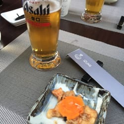 IZUMI - Good start with a salmon amuse-Bouch