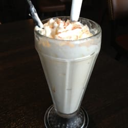 Red Robin Gourmet Burgers and Brews - Salted caramel milkshake. Bomb.com