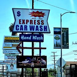 North Star Car Wash - Front Sign