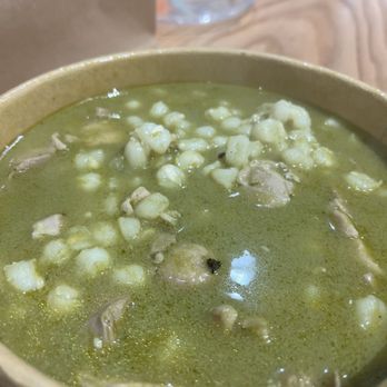 Mercado Gonzalez - Green pozole - Mexican Near Me - Costa Mesa, California