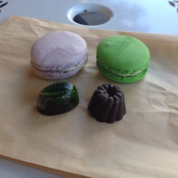 Bakery Nouveau - Macaroons and chocolates. Pistachio macaroon... YUM! - Bakeries Near Me - Seattle, Washington