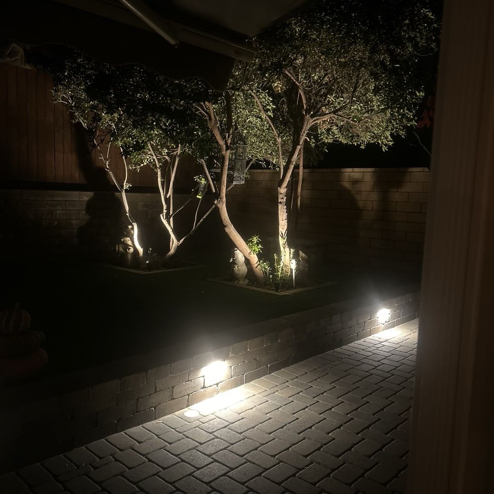 Capstone Masonry - New land scape turf /and lighting - Masonry/Concrete Near Me