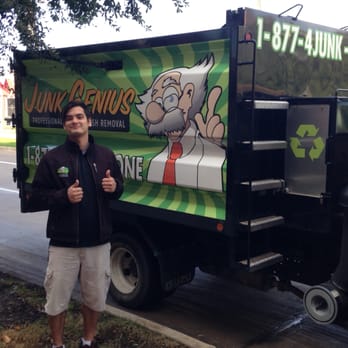 Junk Genius - Peter doing his thing! - Junk Removal & Hauling Near Me - Dallas, Texas