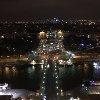 La Tour Eiffel - View of Paris from mid top - Landmarks & Historical Buildings Near Me - Paris, 75