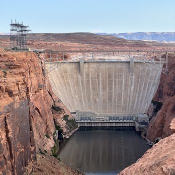 Glen Canyon Dam Overlook - Dam - Landmarks & Historical Buildings Near Me - Page, Arizona Glen Canyon Dam Overlook - Dam - Landmarks & Historical Buildings Near Me - Page, Arizona
