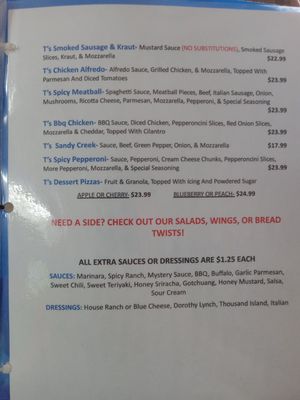 Menu photo 7 Bear-n-T’s Hideaway Alexandria, NE