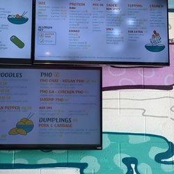 Poke Chef - Menu