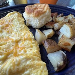 Dixie Diner - Cheese Omelet plate