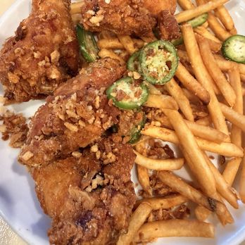 LHK Noodle Bar - A1. Garlic Chili Wings (Canh T) - Chinese Near Me - San Diego, California LHK Noodle Bar - A1. Garlic Chili Wings (Canh T) - Chinese Near Me - San Diego, California