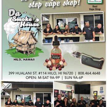 Da Smoke House - Thank you Hilo for voting for us! - Vape Shops Near Me - Hilo, Hawaii Da Smoke House - Thank you Hilo for voting for us! - Vape Shops Near Me - Hilo, Hawaii