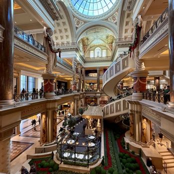 The Forum Shops at Caesars - Beautiful architecture and curved escalators - VN - Shopping Centers Near Me - Las Vegas, Nevada The Forum Shops at Caesars - Beautiful architecture and curved escalators - VN - Shopping Centers Near Me - Las Vegas, Nevada