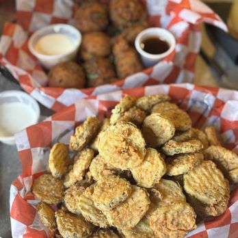 The Birdhouse - Fried pickles - Wine Bars Near Me - New Braunfels, Texas The Birdhouse - Fried pickles - Wine Bars Near Me - New Braunfels, Texas
