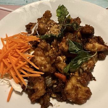 Nice Thai Cuisine - 37: Crispy Garlic Chicken - Thai Near Me - Chesapeake, Virginia