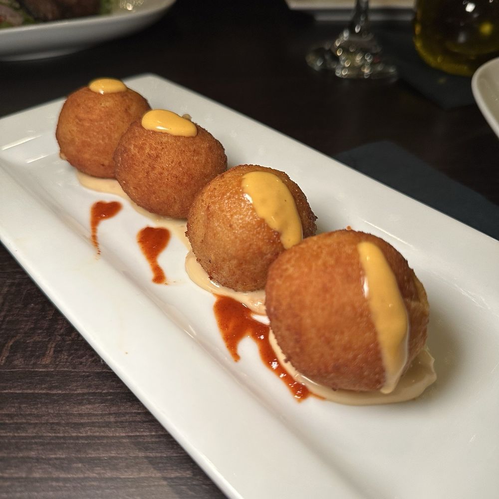 The Manhattan - Croquette de Bacalao - Cocktail Bars Near Me - Southington, Connecticut The Manhattan - Croquette de Bacalao - Cocktail Bars Near Me - Southington, Connecticut