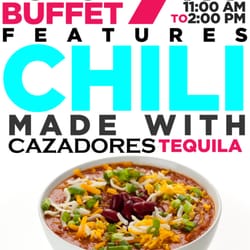 Rio Eat and Drink - Best Chili made with Cazadores Tequila at Rio Eat and Drink