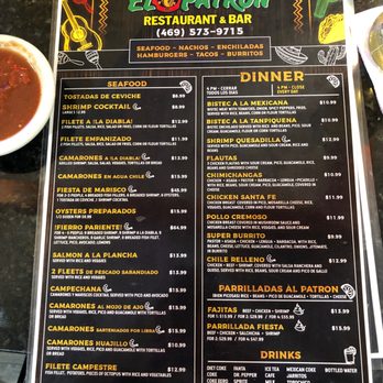 El Patron Restaurant & Bar - Mexican Near Me - Plano, Texas