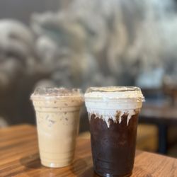 18 Grams Coffee & Tea - Iced white mocha & sea salt cream iced coffee