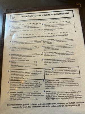 Menu photo 4 The Virginian Restaurant Jackson, WY Menu photo 4 The Virginian Restaurant Jackson, WY