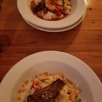 Colby Hill Inn - Top: Lobster dinner Bottom: Summer risotto - Bed & Breakfast Near Me - Henniker, New Hampshire Colby Hill Inn - Top: Lobster dinner Bottom: Summer risotto - Bed & Breakfast Near Me - Henniker, New Hampshire