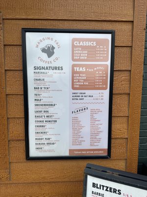 Menu photo 2 Wagging Tail Coffee Co Allenwood, PA Menu photo 2 Wagging Tail Coffee Co Allenwood, PA