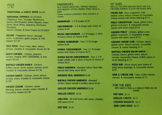 Menu photo 1 The Lagoon Saloon Port Clinton, OH Menu photo 1 The Lagoon Saloon Port Clinton, OH