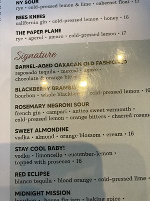 Menu photo 6 Catalina Kitchen And Bar Charlotte, NC