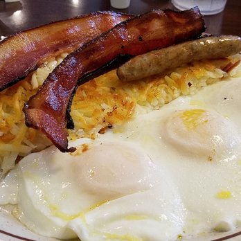 Tim's Kitchen - The Cardinal breakfast. Pancakes not pictured! - American Near Me - Orting, Washington Tim's Kitchen - The Cardinal breakfast. Pancakes not pictured! - American Near Me - Orting, Washington