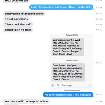 Mel's Skinspa Ink - Mel tells me to get a refund. I opened a case against her & was refunded in full. Still sad that I was positive & nice & she was so mean. - Skin Care Near Me - Orange, California Mel's Skinspa Ink - Mel tells me to get a refund. I opened a case against her & was refunded in full. Still sad that I was positive & nice & she was so mean. - Skin Care Near Me - Orange, California
