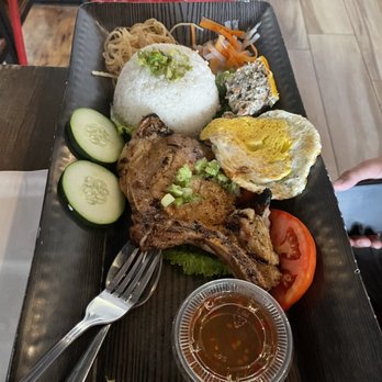 Yen's Kitchen - A14. Broken Rice Combo (Pork Chop) - Vietnamese Near Me - Lake Worth, Florida