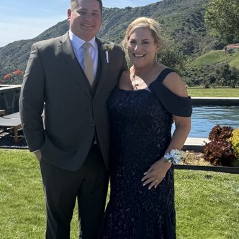 Isaac & Isaac Bridal - The mother of the groom in her dress altered by Isaac and Isaac Bridal - Bridal Near Me - Upland, California Isaac & Isaac Bridal - The mother of the groom in her dress altered by Isaac and Isaac Bridal - Bridal Near Me - Upland, California