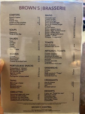 Menu photo 1 The Bar Lisbon, 11