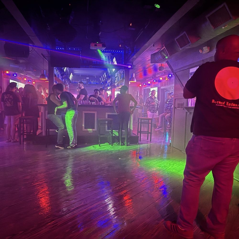 Varsity - Dance floor at Varsity Bar has been polished compared to the former Eagle Bar. - Gay Bars Near Me - Houston, Texas Varsity - Dance floor at Varsity Bar has been polished compared to the former Eagle Bar. - Gay Bars Near Me - Houston, Texas