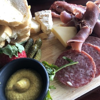 HopScotch Cafe - Brie, smoked Gouda, prosciutto, spicy soppressata and their new salami. Uh-mazeeee! - Sandwiches Near Me - Dunedin, Florida