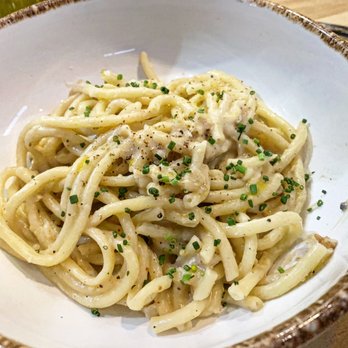 L'Oca d'Oro - Bucatini cashew e pepe - Italian Near Me - Austin, Texas