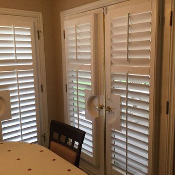 Shutter Effex - We love the detail around the door knobs. - Shutters Near Me
