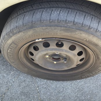 Pat's Auto Clinic - Wheel is clearly about to come off of the car. So unsafe! - Auto Repair Near Me - Reseda, California Pat's Auto Clinic - Wheel is clearly about to come off of the car. So unsafe! - Auto Repair Near Me - Reseda, California