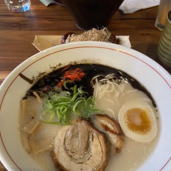 Ni Ramen - Tonkotsu ramen with black garlic oil - Ramen Near Me - Lynbrook, New York
