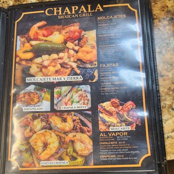 Chapala Cafe and Grill - Menu 11.02.24 - Mexican Near Me - Fontana, California
