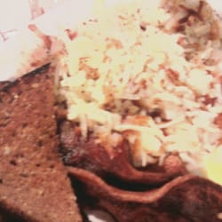 Lone Spur Cafe - Whole wheat toast, eggs, hashbrowns and bacon!